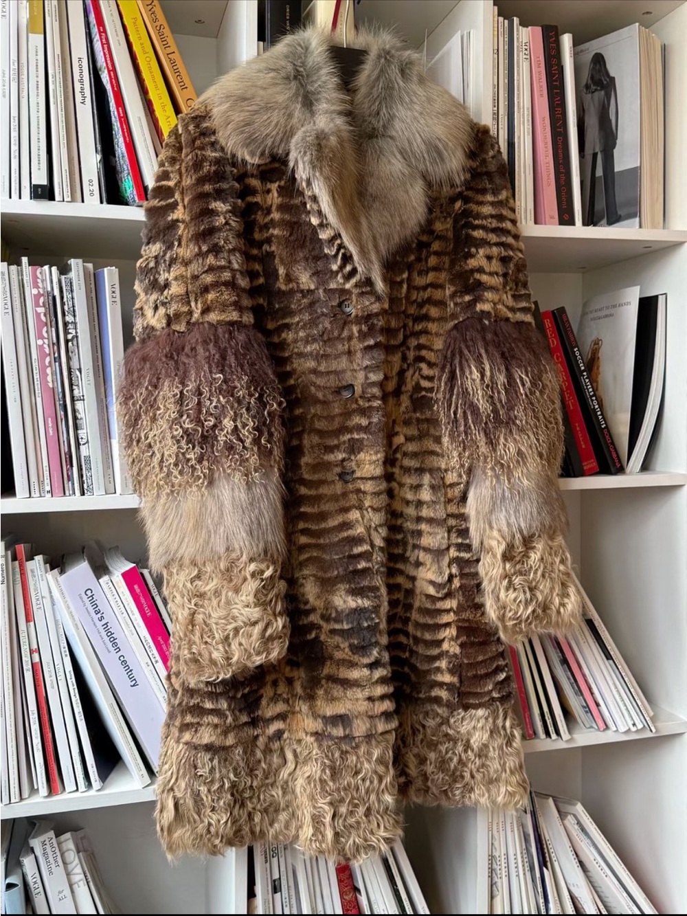Roberto Cavalli fur coat vintage must have